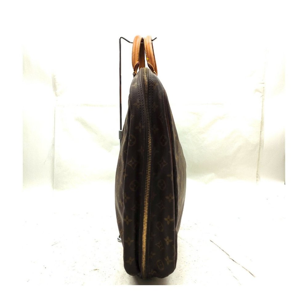 Louis Vuitton Travel Bag Alize 1 Poche Browns - Picture 4 of 10